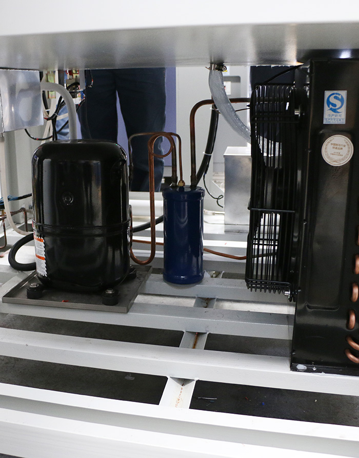 可程式恒溫恒濕箱制冷系統(tǒng)法國(guó)泰康壓縮機(jī)圖片